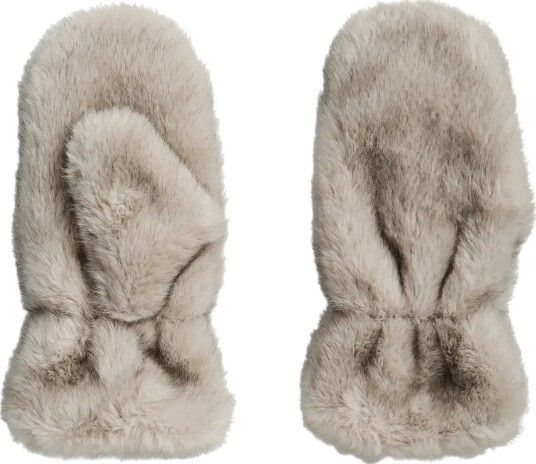 Pieces Pcjutlandia Mittens Bc - GREIGE - S/M
