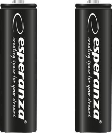 Esperanza Batteri 2 X Aa-Type Nimh 2600 Mah Hvit EZA105 Esperanza Batteri 2 X Aa-Type Nimh 2600 Mah Hvit EZA105