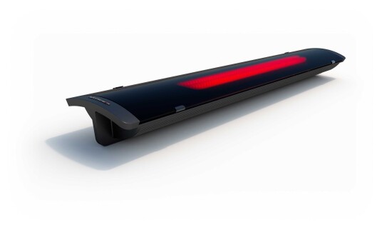 Heatscope Pure terrassevarmer Svart 3000W Svart Heatscope Pure terrassevarmer Svart 3000W Svart