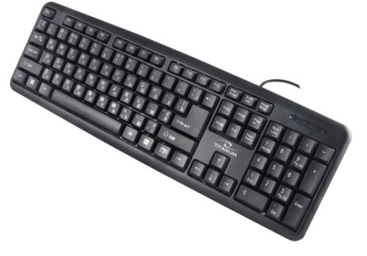 Esperanza Tk101ua - 5901299926956 Titanum Tk101ua Standard Usb-Tastatur 104 Uk Nøkler