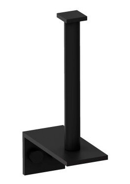 Cosmic Metric ekstra toalettpapirholder matt sort Cosmic Metric ekstra toalettpapirholder matt sort