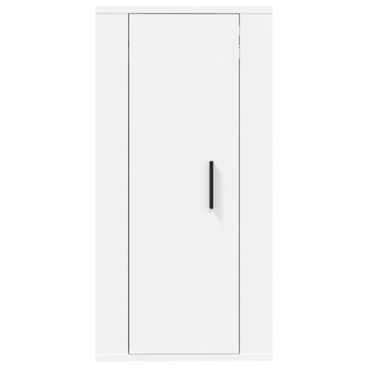 vidaXL Vegghengt TV-benk hvit 40x34,5x80 cm 8720845667818