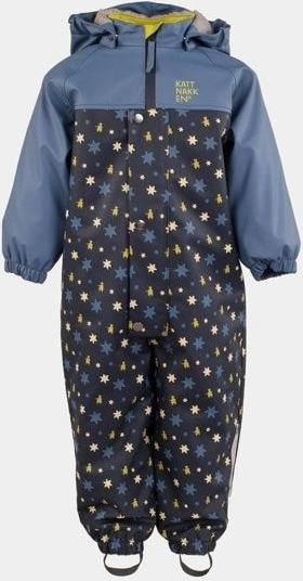 Kattnakken Vinterrengdress Baby Pytt Blå Horisont 92