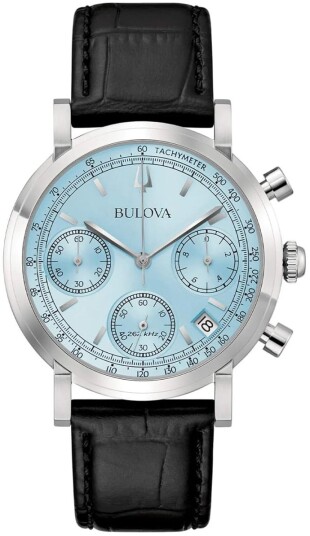 Bulova Herreklokke 96B456 Classic Blå/Lær Ø39 mm Bulova Herreklokke 96B456 Classic Blå/Lær Ø39 mm