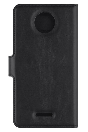 Key Core Slim Wallet - Lommebok For Mobiltelefon - Polyuretan - Svart - For Motorola Moto C Plus