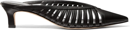 Michael Kors Michael Kors Adriana Kitten Mule Pump Black 38.5 Michael Kors Michael Kors Adriana Kitten Mule Pump Black 38.5