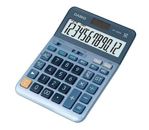CASIO DF-120EM - desktop calculator