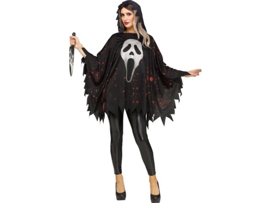 Partychimp Ghost Face Poncho Partychimp Ghost Face Poncho