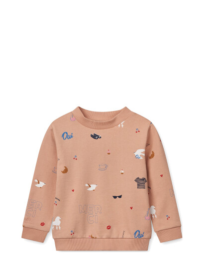 Liewood Thora Printed Sweatshirt Pink 74 Liewood Thora Printed Sweatshirt Pink 74