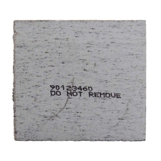Rutab Graft Brannsikringsplate 45x45 mm, svart Rutab Graft Brannsikringsplate 45x45 mm, svart