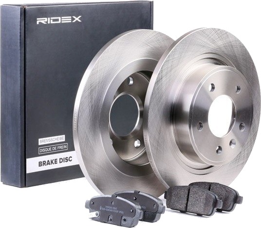 RIDEX 3405B0215 Bremseskiver og -klosser