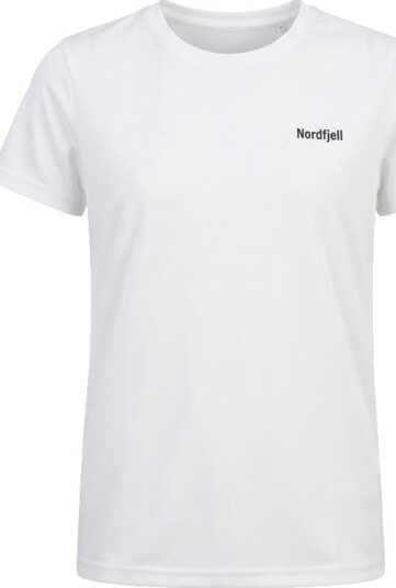 Nordfjell THE Bamboo T Shirt W White Nordfjell THE Bamboo T Shirt W White