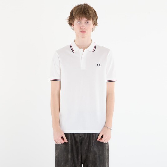 Fred Perry Herre Topper Hvit 2XL Fred Perry Herre Topper Hvit 2XL