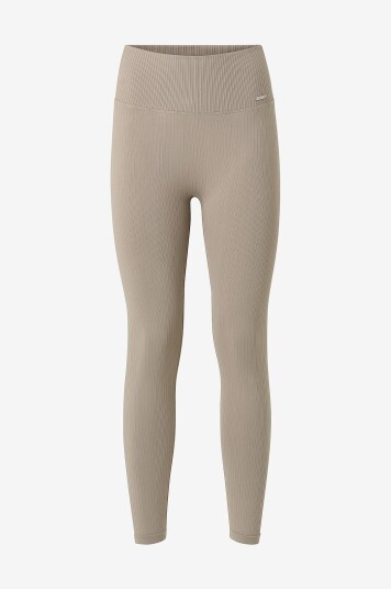 Aim'n Ribbed Seamless Tights Brun