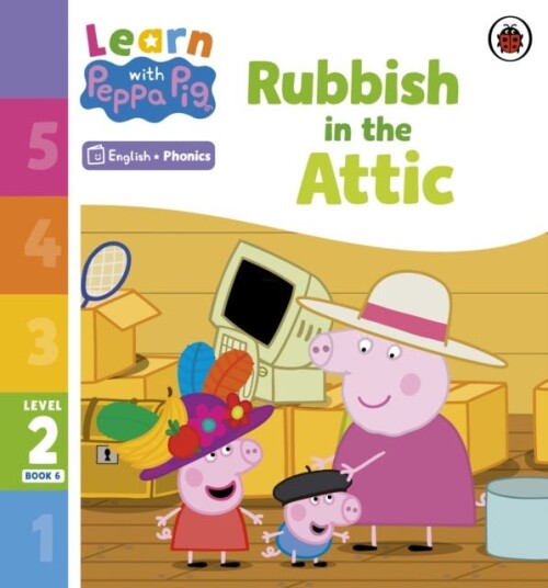 Learn with Peppa Phonics Level 2 Book 6 – Rubbish in the Attic (Phonics Reader) Learn with Peppa Phonics Level 2 Book 6 – Rubbish in the Attic (Phonics Reader)