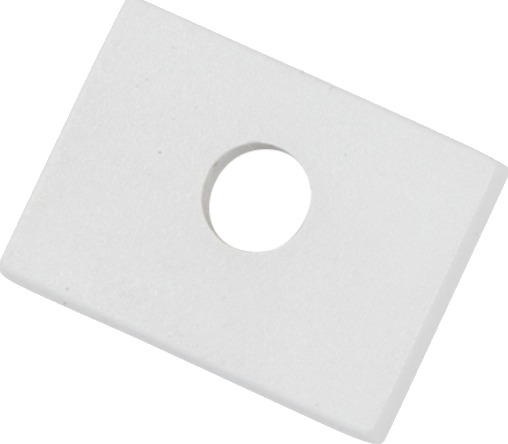 Ansell Lighting endestykke sparkling med hull 11,3x35,5 mm hvit