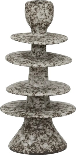 Urban Nature Culture Candle Holder Milo BROWN Ø9X18 cm