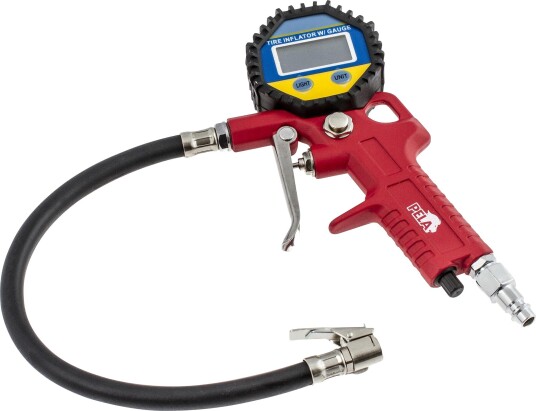 PELA 495947 Luftpåfyller Digital, Batteridrevet
