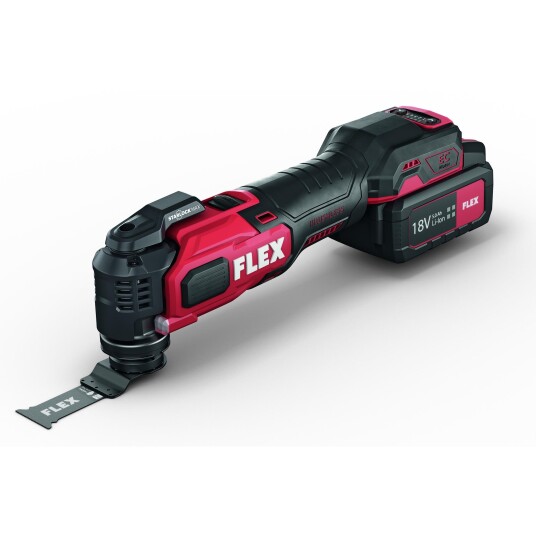 Flex Multiverktøy MT18.0 EC I Set Inkl. batteri og lader Flex Multiverktøy MT18.0 EC I Set Inkl. batteri og lader
