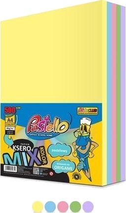 Dash Kopipapir A4 80 G Blandede Farger 500 Ark