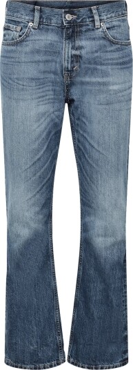 Weekday Sky Low Rise Regular Bootcut Jeans   MILANO BLUE   29 x 32