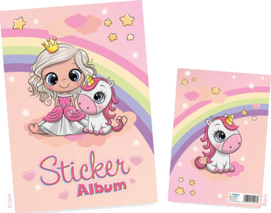 HERMA Sticker album Princess Sweetie A5 (16 pages blank)