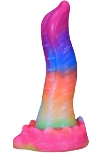 Lizard Glow-in-The-Dark Dildo 22 cm