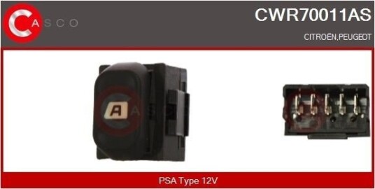 Bryter, vindusheis CASCO CWR70011AS