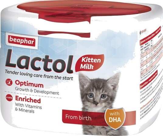 Beaphar Lactol Kattungemelk 250g med Omega-3 for juniorhelse Beaphar Lactol Kattungemelk 250g med Omega-3 for juniorhelse