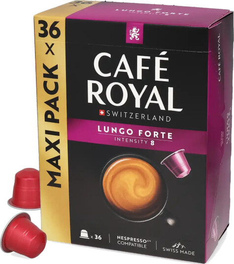 Café Royal | Lungo Forte 36 kapsler til Nespresso®