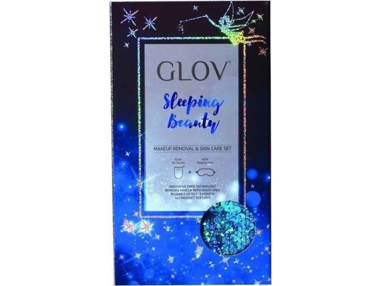 Glov Glov Sleeping Beauty Set Glov: Sleeping Beauty Sleep Mask Blue + Sleeping Beauty Makeup Remover Glove Bouncy Blue 