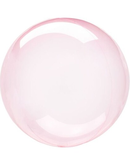 Amscan Stor Rosa Gjennomsiktig Ballongboble 45 55 cm