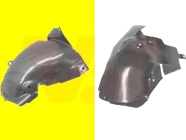 Innerskjerm plastikk VAN WEZEL 4366434