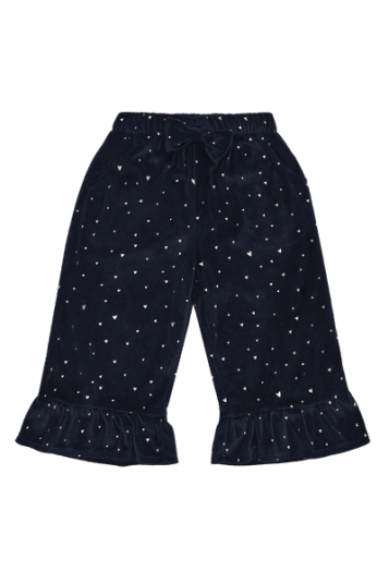 Hust And Claire Hust & Claire Teresa Gold velourbukse til jente more navy 92