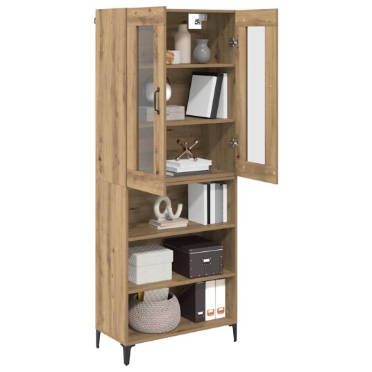 Høyskap Artisan Eik 69,5 x 34 x 180 cm Konstruert tre Høyskap Artisan Eik 69,5 x 34 x 180 cm Konstruert tre