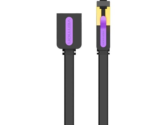 Flat Cat.7 Network Cable Extender Vention Icbbj 5M Black