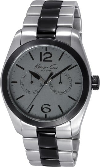Kenneth Cole Herreklokke IKC9365 Grå/Stål Ø44 mm Kenneth Cole Herreklokke IKC9365 Grå/Stål Ø44 mm