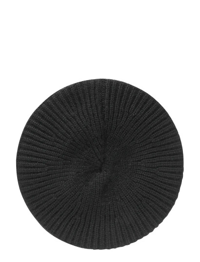 MSCH Copenhagen Mschbeneta Beret Hat - Black - ONE SIZE MSCH Copenhagen Mschbeneta Beret Hat - Black - ONE SIZE