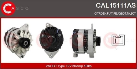 CASCO CAL15111AS Dynamo CASCO CAL15111AS Dynamo