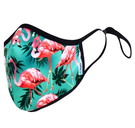 Blount & Pool Face Mask Turquoise Flamingo Onesize Treningstilbehør