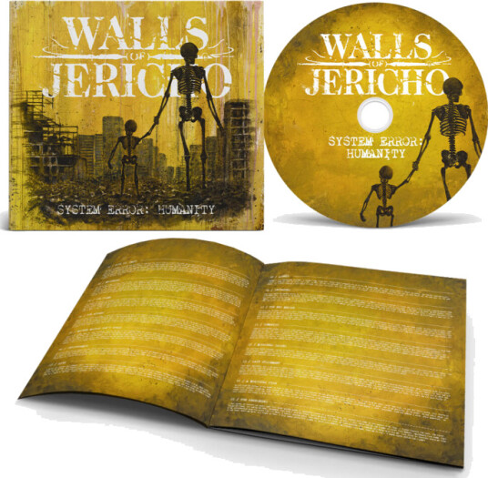 Walls Of Jericho System Error: Humanity CD