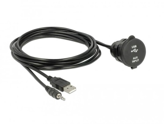 Delock USB/Lydforlengelseskabel 2m
