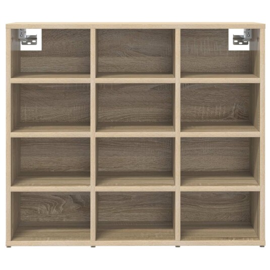 Sko Skap med hylle Sonoma eik 77.5 x 30 x 67 cm Konstruert tre Sko Skap med hylle Sonoma eik 77.5 x 30 x 67 cm Konstruert tre