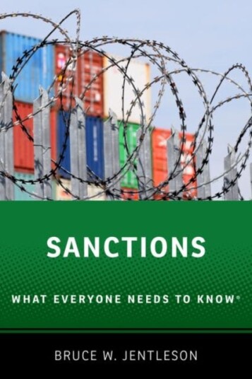 Sanctions Av Bruce W. (William Preston Few Professor Of Public Policy And Professor Of Political Science William Preston Few Professor Of Public Polic