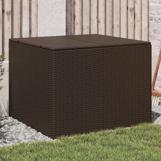 Putekasse brun 291L cm polyrotting 365337