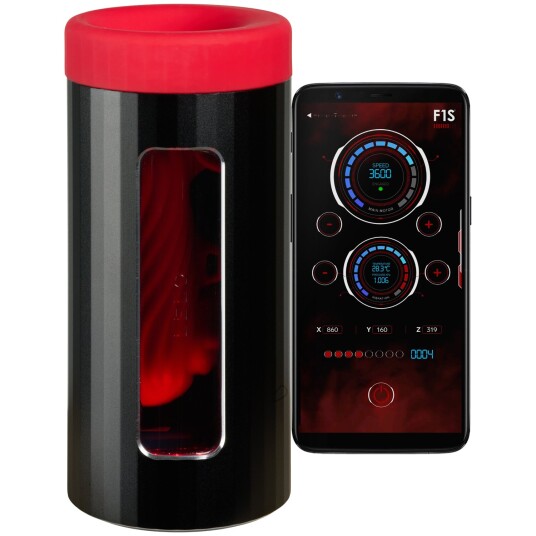 LELO F1S V3 XL Masturbator Red