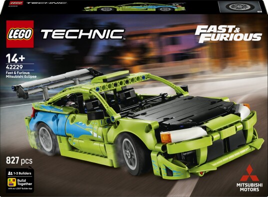 Lego Fast And Furious Mitsubishi Eclipse-bil Lego Fast And Furious Mitsubishi Eclipse-bil