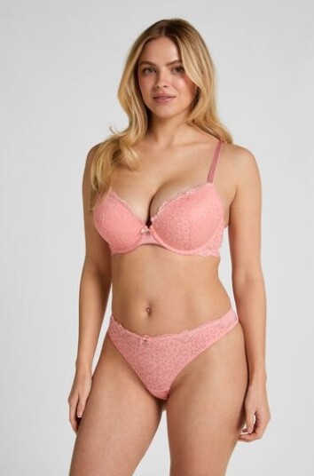 Hunkemöller G streng Marine Rosa