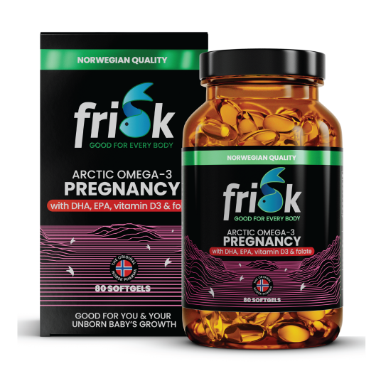 Frisk Arctic Omega 3 Gravid 80 stk.