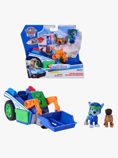 Paw Patrol Rocky Redningsbil med Figur til Fantasifull Lek Paw Patrol Rocky Redningsbil med Figur til Fantasifull Lek